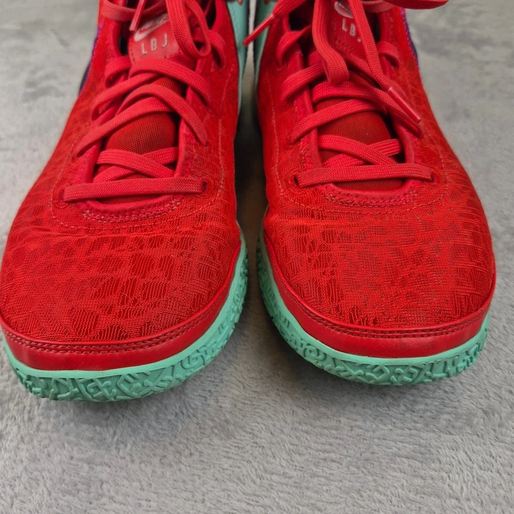 Nike LeBron Zoom NXXT Gen Track Red Basketball Athletic Shoes DR8784-600 Mens 11